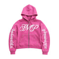 Pink “Impl6ment” Zip up